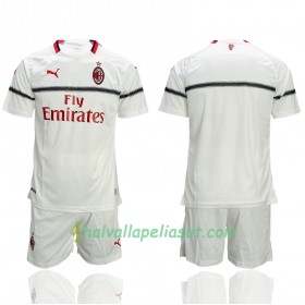 Jalkapallo Pelipaidat AC Milan Lasten Vieraspaita 2018-2019 Lyhythihainen